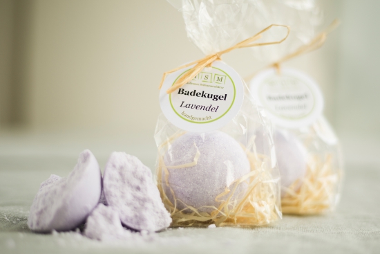 Badekugel Lavendel - verpackt